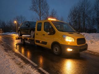 Nocna pomoc drogowa przy unieruchomionym aucie – rozruch akumulatora Pabianice